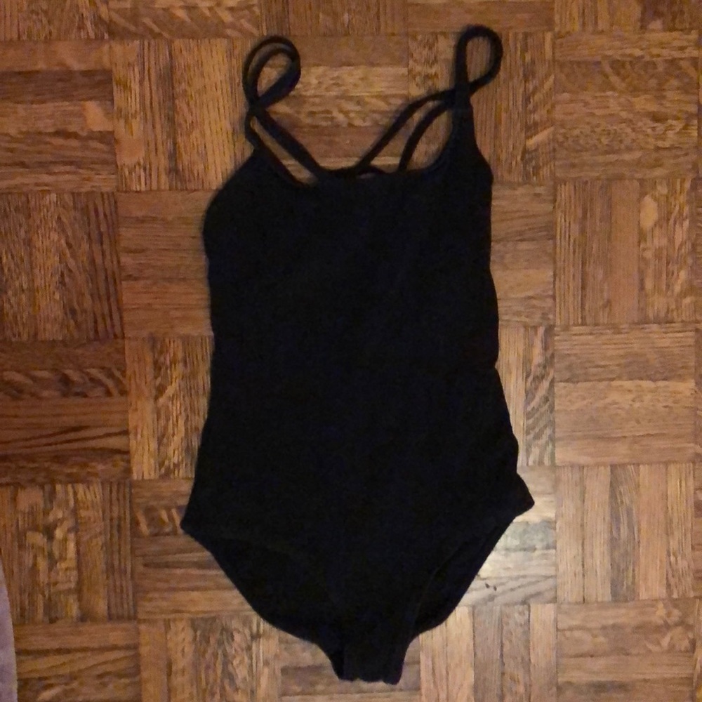 Black Womens ballet leotard!